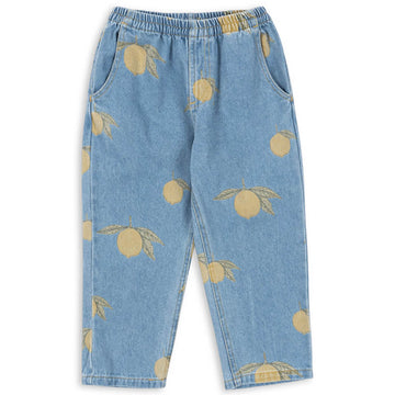 Magot Pants in Lemon Denim by Konges Sløjd