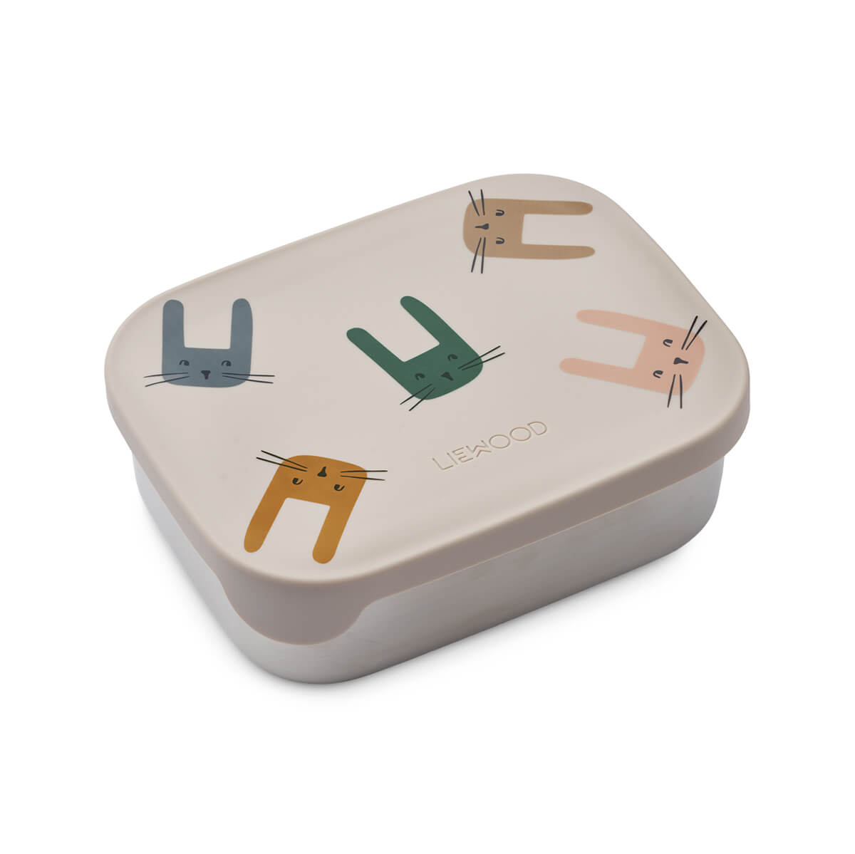 Liewood Arthur Printed Lunchbox - Safari Sandy Mix main image 1
