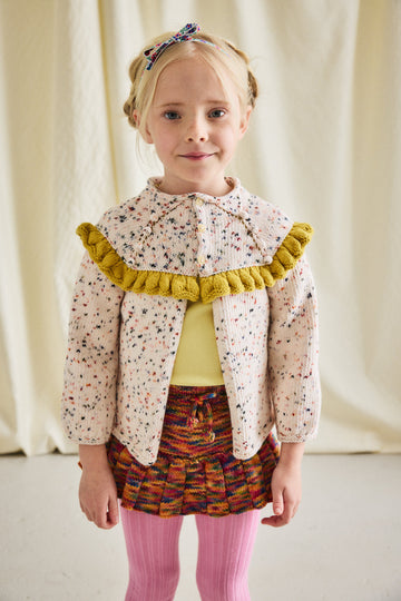 Ruffle Cardigan