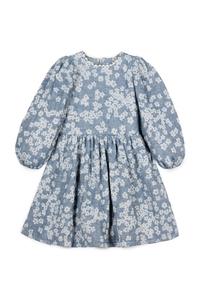 [미포넷] 클레멘틴 자카드 드레스 블루 MPI24.177.JAC002.04 [OL]