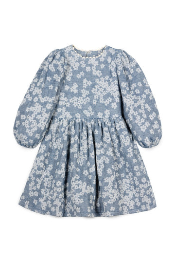 [미포넷] 클레멘틴 자카드 드레스 블루 MPI24.177.JAC002.04 [OL]