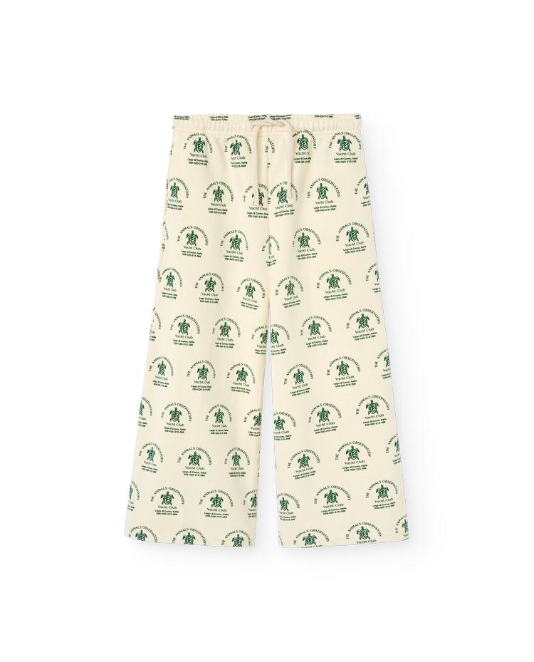 White Cool Platypus Sweatpants