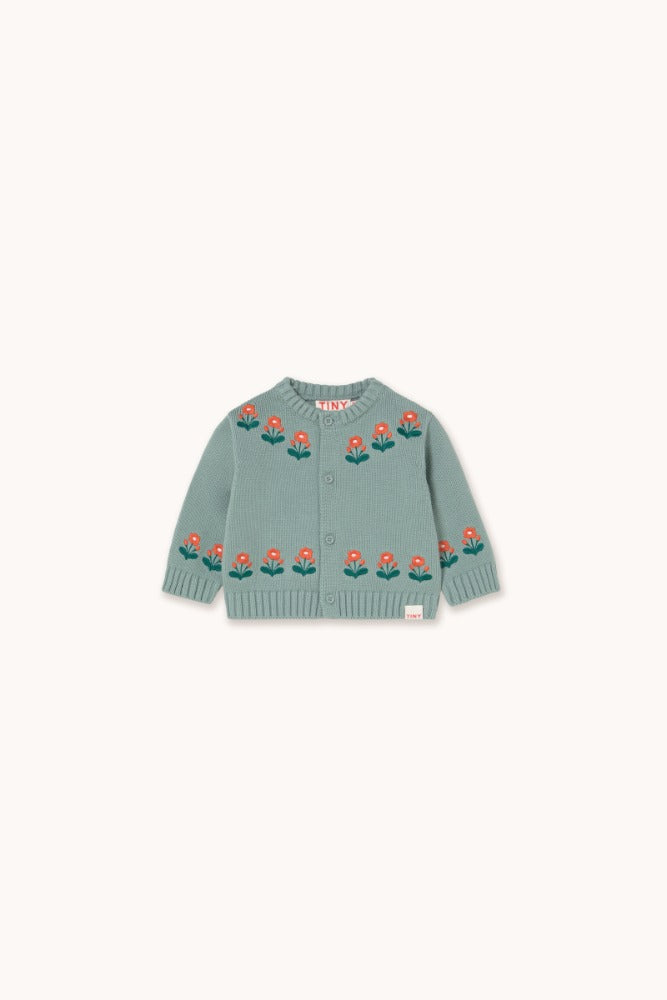 [타이니코튼] 베이비 플라워 가디건 AW25-103-K09