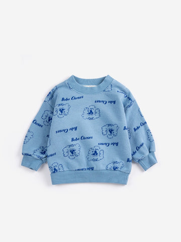 [보보쇼즈] 베이비 Pickles The Dog 올 오버 스웻셔츠 B126AB044