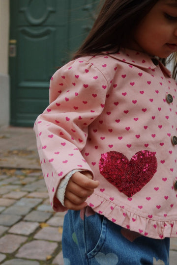 [콩제슬래드] 노라 시퀸 셔츠 자켓 KS103948