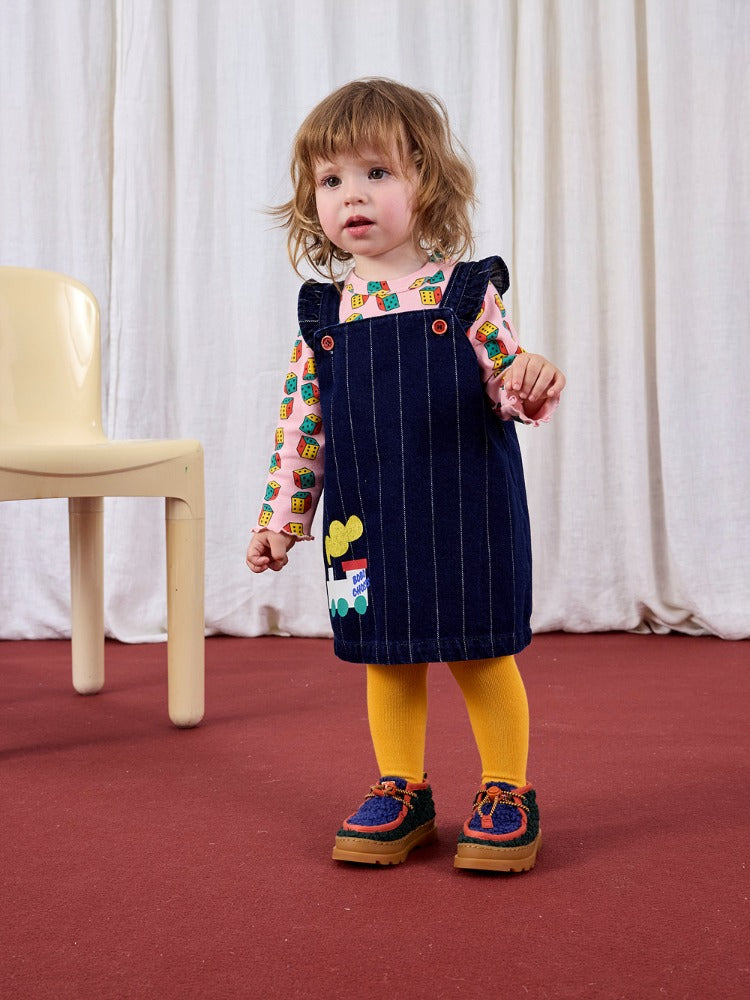 [보보쇼즈] 베이비 보보 슈슈 데님 드레스 B225AB090