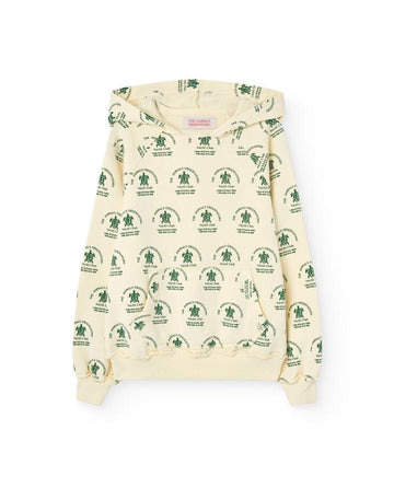 White Cool Beaver Hoodie