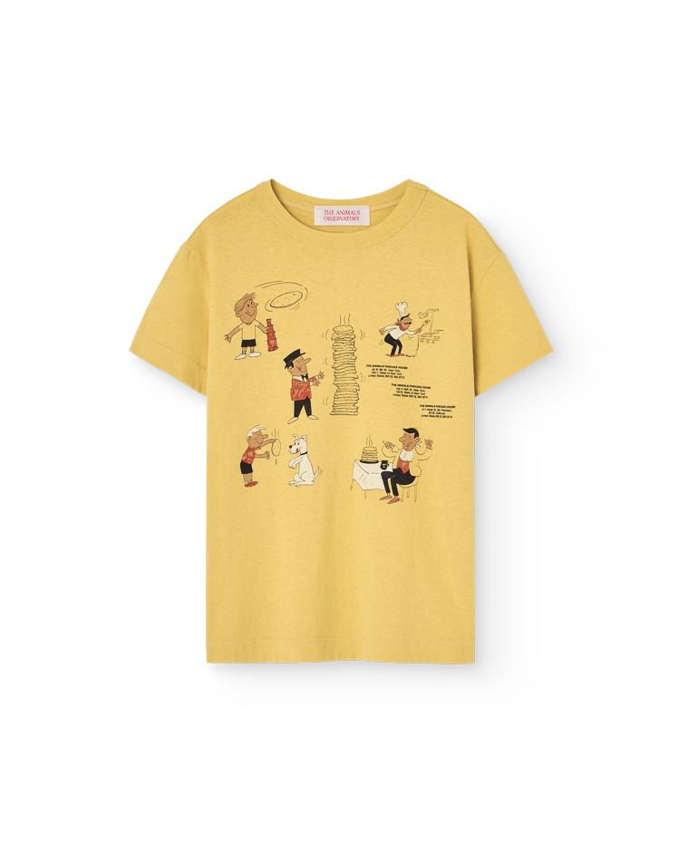 Yellow Comic Rooster T-Shirt