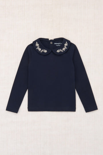 [미샤앤퍼프] 자수 피터 팬 탑 잉크 K3168W25-420