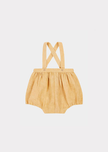 MUSA BABY ROMPER - PALE YELLOW