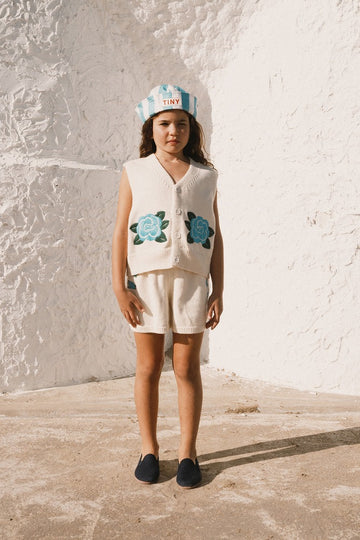 [타이니코튼] 플라워 니트 베스트 SS26-405-103