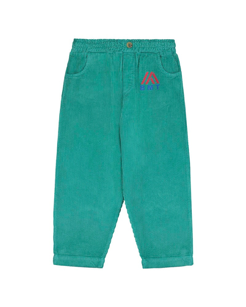 [본못] 코듀로이 엘라스틱 웨이스트 팬츠 그린 AW24-TRCO-GRE [OL]