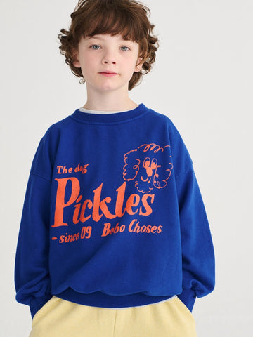 [보보쇼즈] Pickles The Dog 스웻셔츠 B126AC046