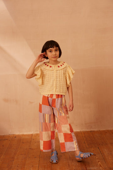 [아폴리나] SILVIE 블라우스 밀크 APOSILMLKS25