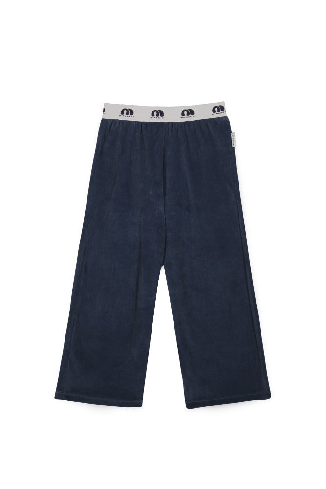 [미포넷] 마누엘라 코튼 벨벳 팬츠 블루 MPI24.528.VEL002.04 [OL]