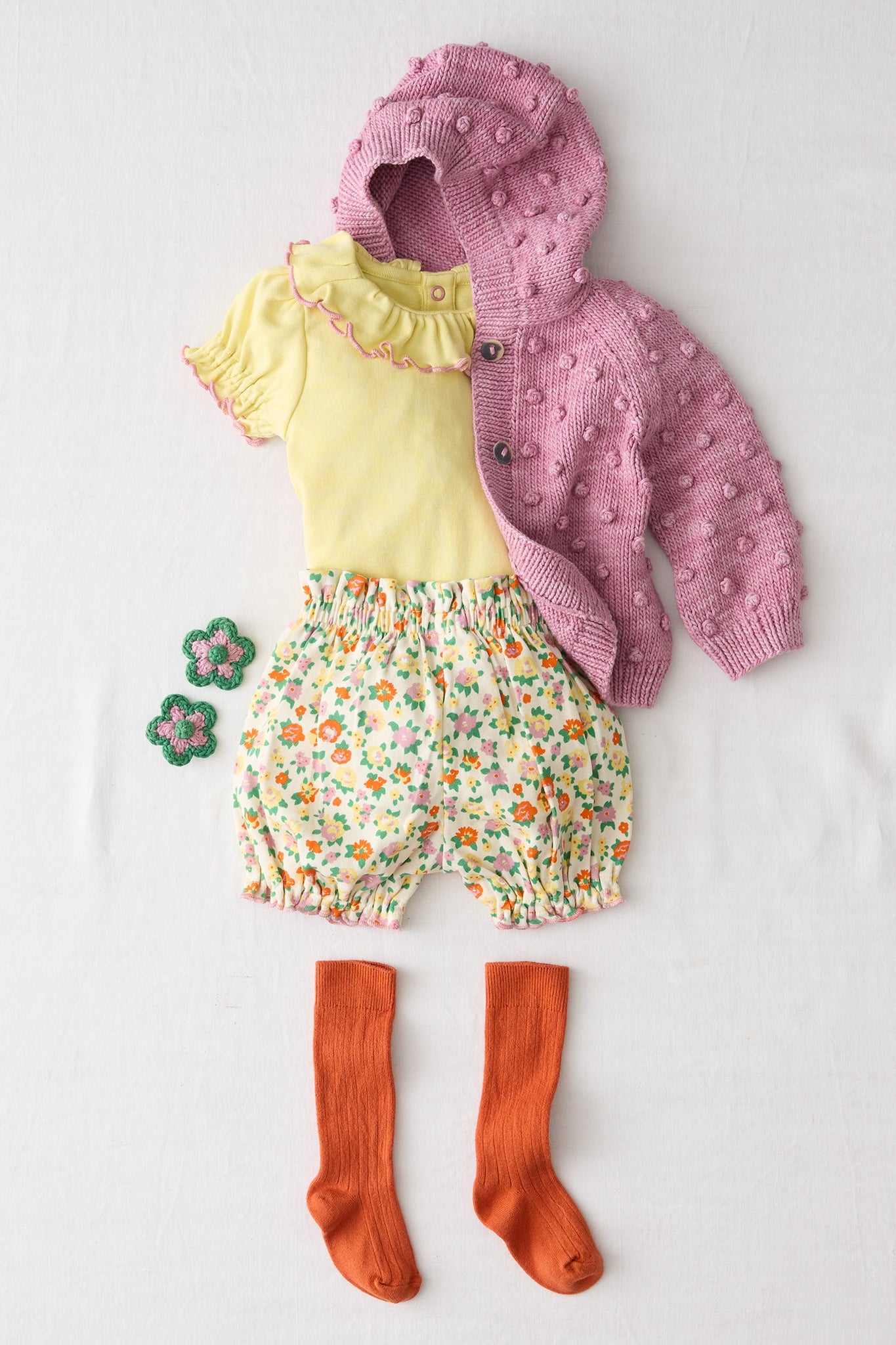 Baby Balloon Sleeve Paloma Onesie