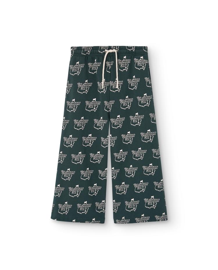 Deep Green Cool Platypus Sweatpants