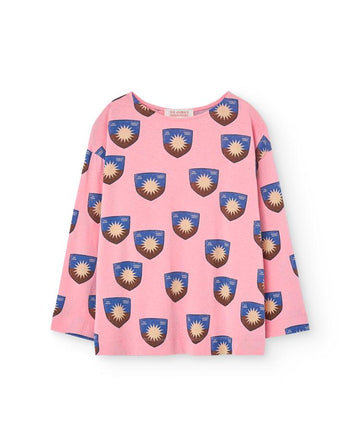 Pink Shield Cricket Long Sleeve T-Shirt
