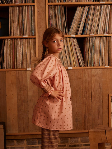 [아폴리나] Cece Smock 드레스 - Meadow Calico Ribbon APOCECMCRA25