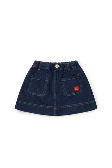 [헬로시모네] 주디스 스커트 다크 블루 SS26-MLJUDSD