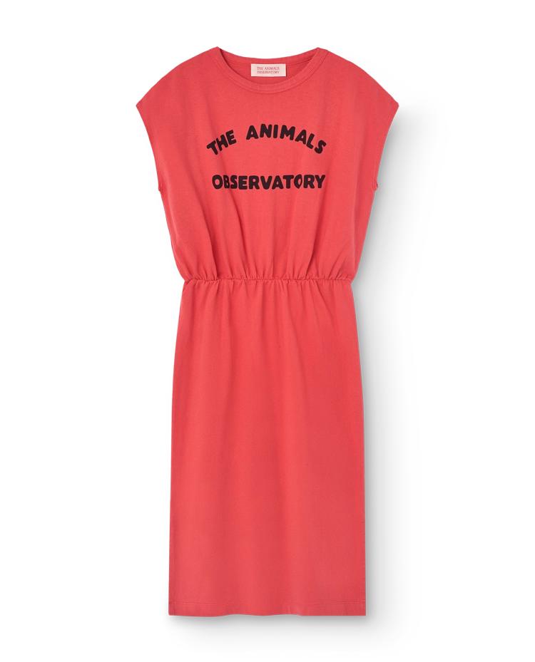 Red Orca Midi Dress