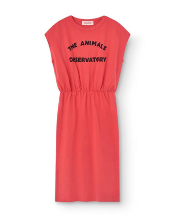 Red Orca Midi Dress