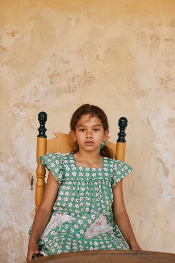 [헬로시모네] 카리네트 드레스 폼포넷 SS24-KADPO