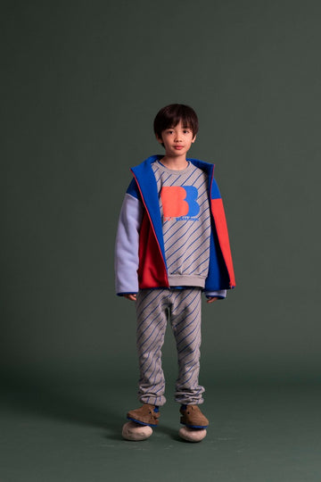 [본못] 스웻셔츠 올오버 다이애그널 아이스버그 AW24-SW02-ICE