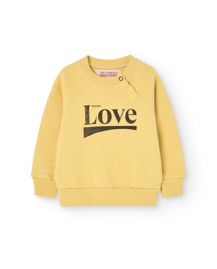 Yellow Love Jackal Sweatshirt