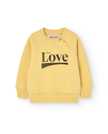 Yellow Love Jackal Sweatshirt