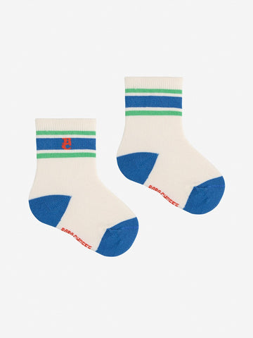 [보보쇼즈] 허그미 베어 숏 삭스 팩 (2pcs) B125AH021