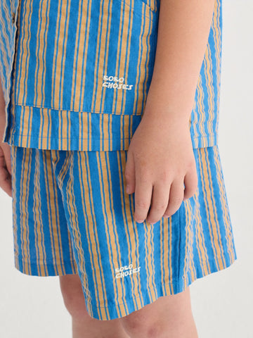 [보보쇼즈] 뉴 헤어라인 데님 버뮤다 쇼츠 B126AC072