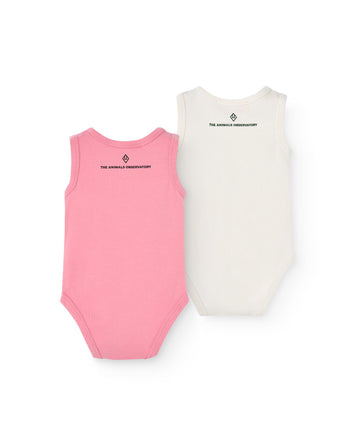 Pink and White Turtle Body Pack
