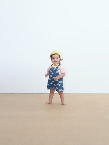 [타이니코튼] 베이비 블로썸 데님 숏 덩거리 SS26-336-T11