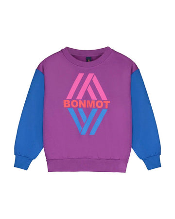 [본못] 스웻셔츠 본못 롬버스 마젠타 AW24-SW07-MAG [OL]