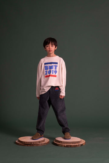 [본못] 코듀로이 엘라스틱 웨이스트 팬츠 네이비 AW24-TRCO-NVY