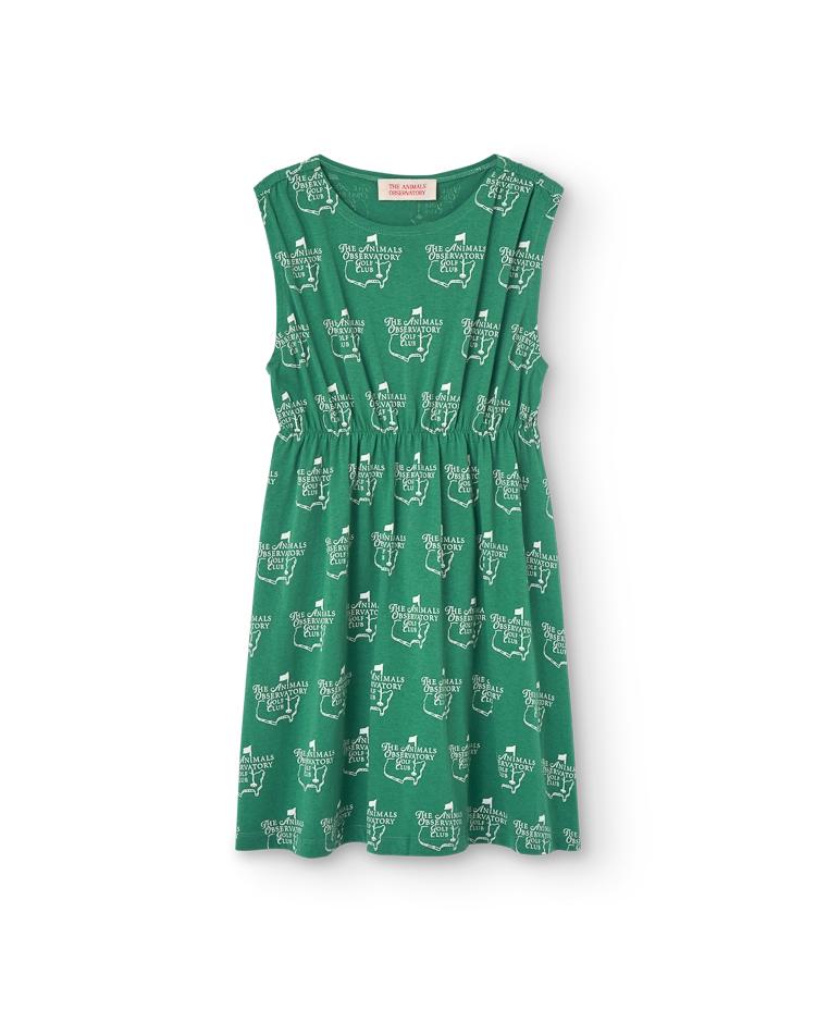Green Cool Jersey Marten Midi Dress