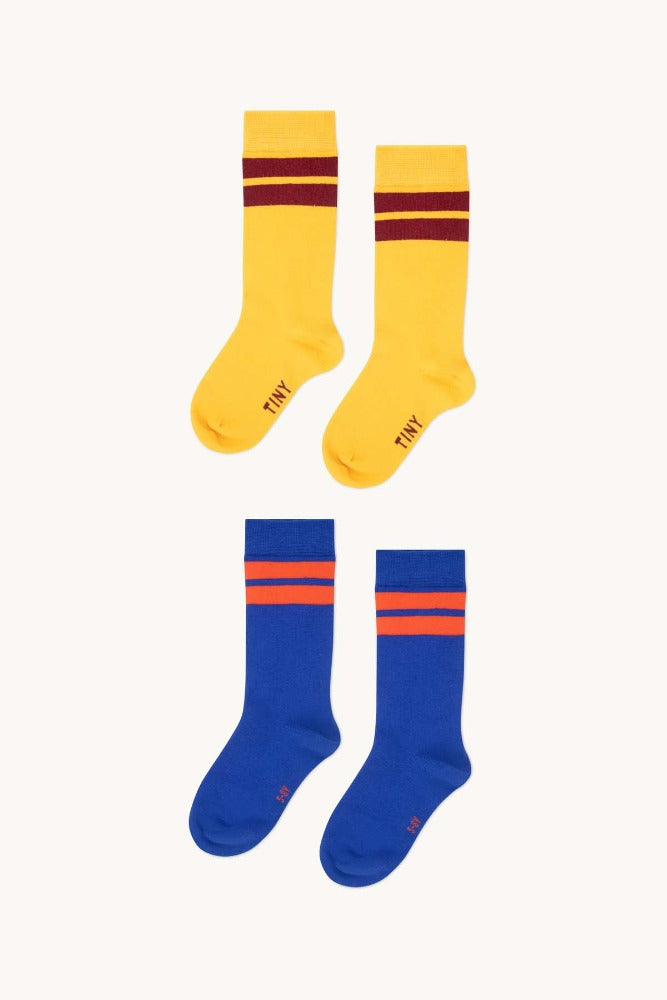 [타이니코튼] 스트라이프 삭스 팩 AW24-417-P60[OL]