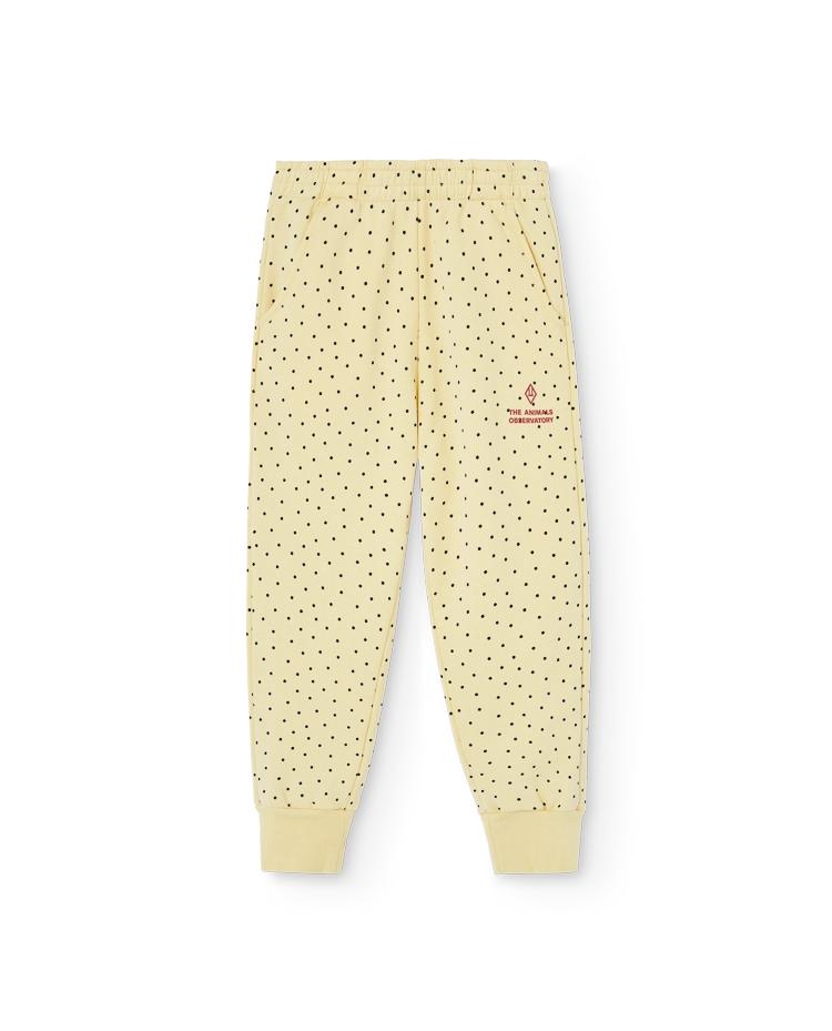 Light Yellow Panther Sweatpants