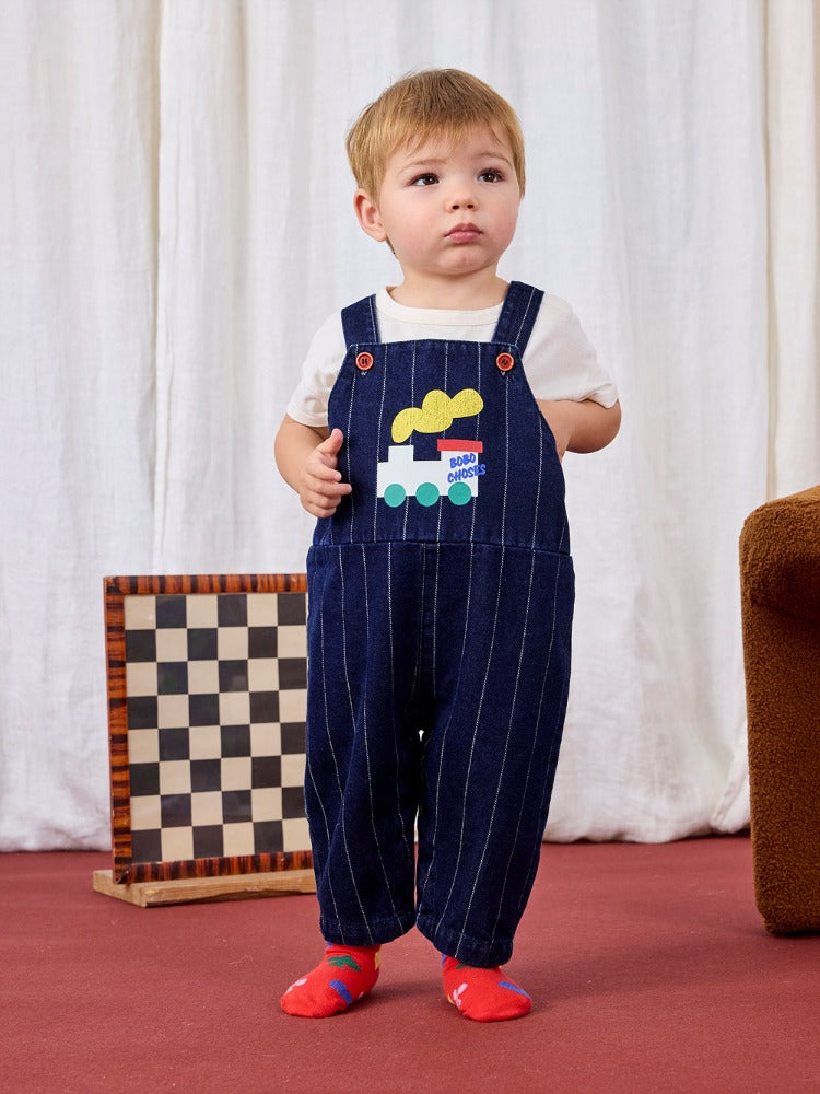 [보보쇼즈] 베이비 보보 슈슈 데님 덩거리 B225AB092