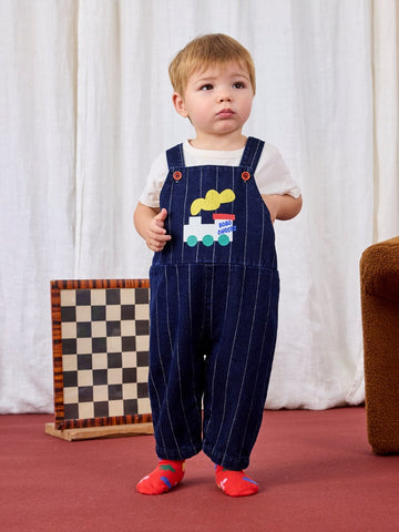 [보보쇼즈] 베이비 보보 슈슈 데님 덩거리 B225AB092