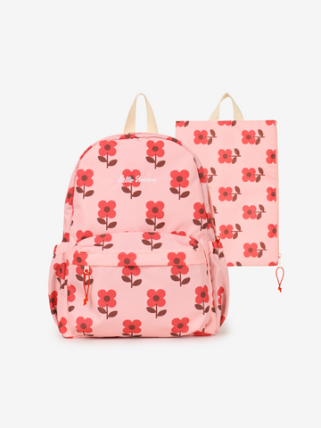 [헬로시모네] 미나 스쿨백 세트 로즈 SS26-MINSBRO