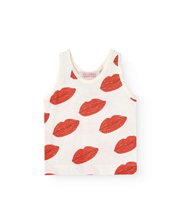 White Kissing Macaque T-Shirt