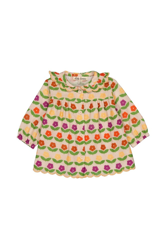 [헬로시모네] 베이비 미카도 블라우스 플로레트 AW24-MIKBLFL [OL]