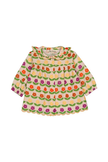 [헬로시모네] 베이비 미카도 블라우스 플로레트 AW24-MIKBLFL [OL]