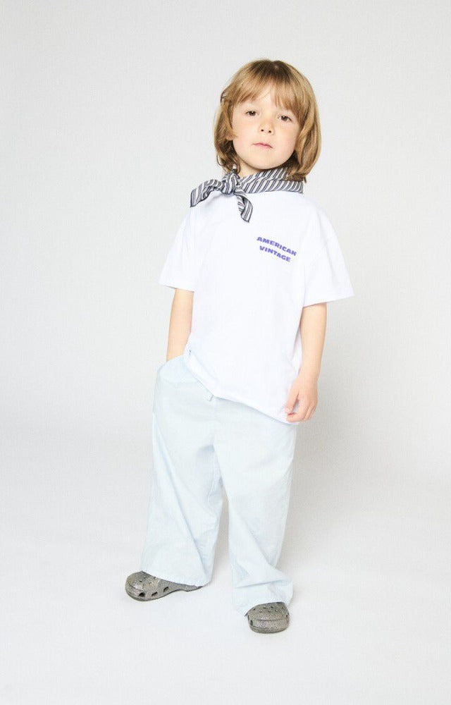 [아메리칸 빈티지] FIZVALLEY 티셔츠 화이트 KFIZ02AIH25