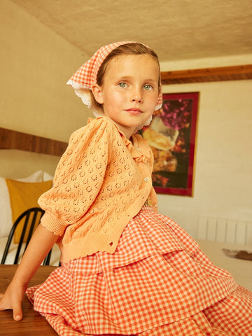 [헬로시모네] Lia 가디건 피치 SS26-LiACARPEA