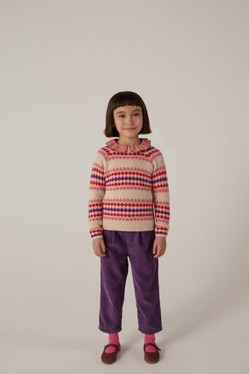 [헬로시모네] 카프리 팬츠 바이올렛 AW24-CAPPV