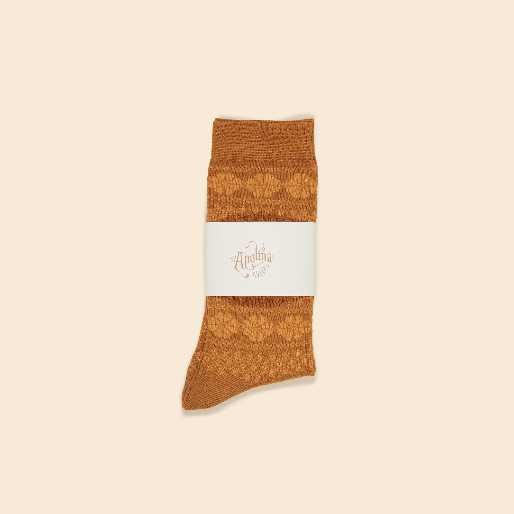 (OUTLET) Fairisle Ankle Sock - Hazel