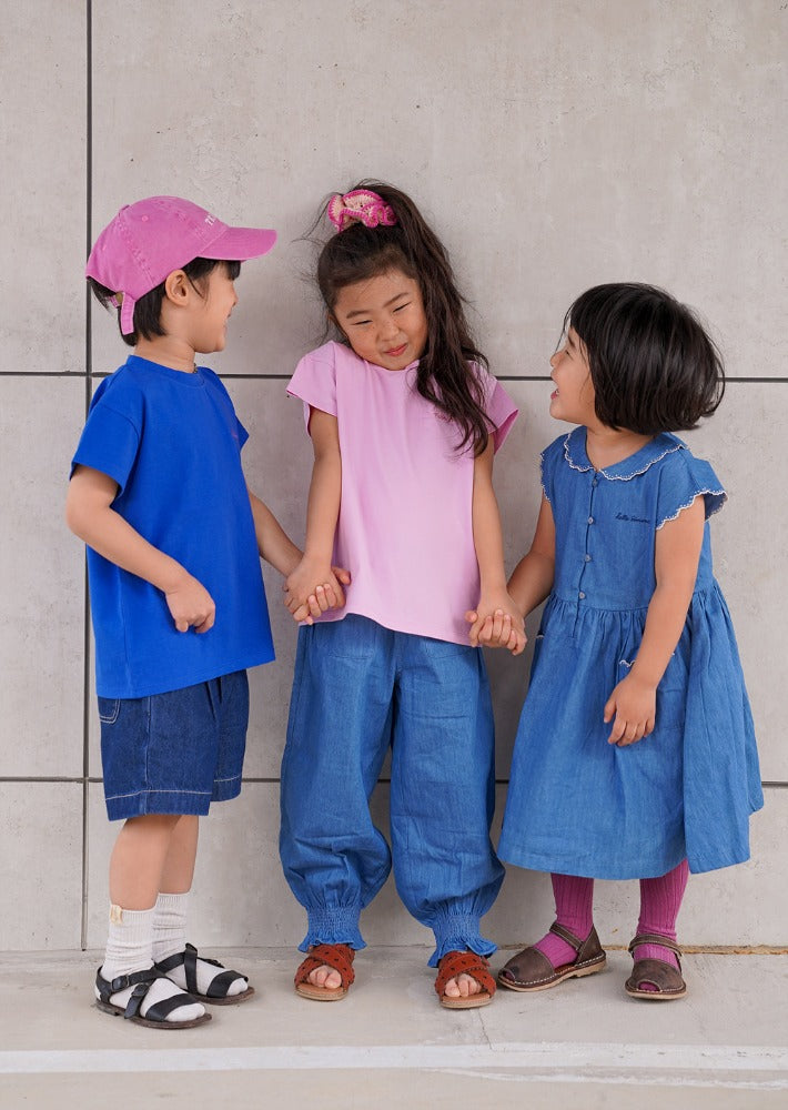 [헬로시모네] 밀리 팬츠 블루 SS25-MILPBL